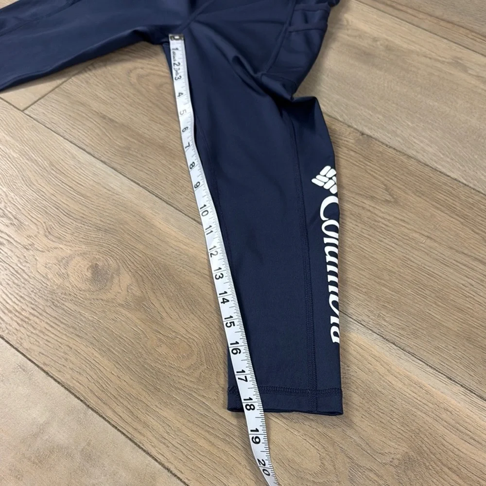 Columbia Girls Lodge Navy Blue Leggings - Picture 7 of 12